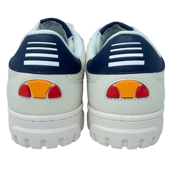 Ellesse Men’s Tanker LO LTHR AF Off White Athletic Sneakers Lace Up Shoes New - Picture 7 of 14